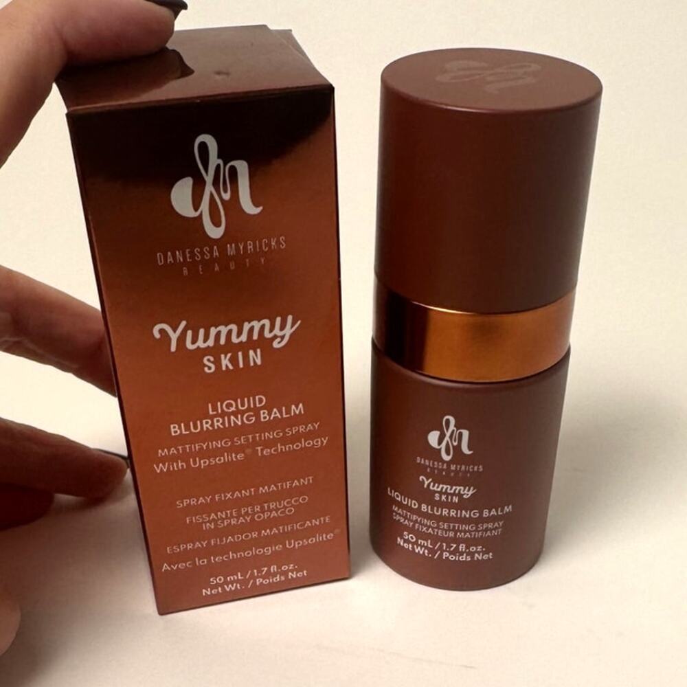 Danessa Myricks Yummy Skin Liquid Blurring Mattifying Setting Spray 1.7oz NIB